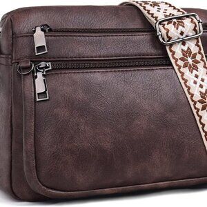 Crossbody Purses for Women Trendy,Vegan Leather Crossbody Bags,Cell Phone Camera